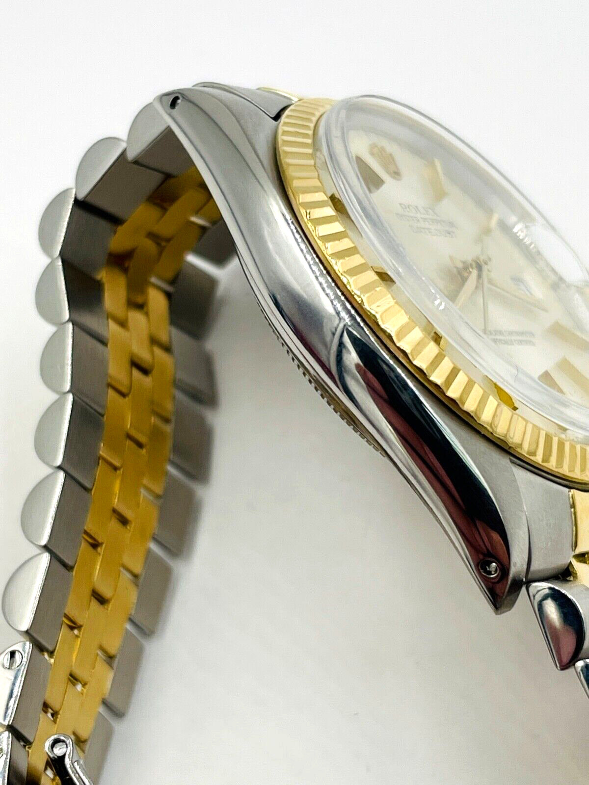 Rolex Datejust 36 Steel & 18k Gold Watch Ref  16203 Oyster band