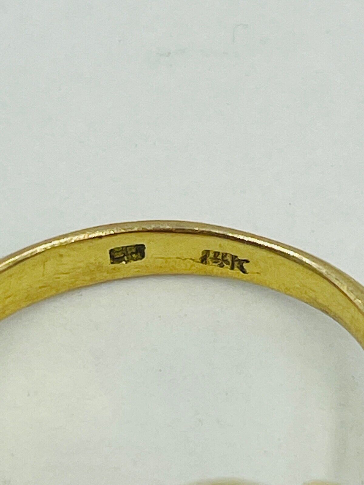Vintage 14k Gold Carnelian Cabochon Ring signed size 5