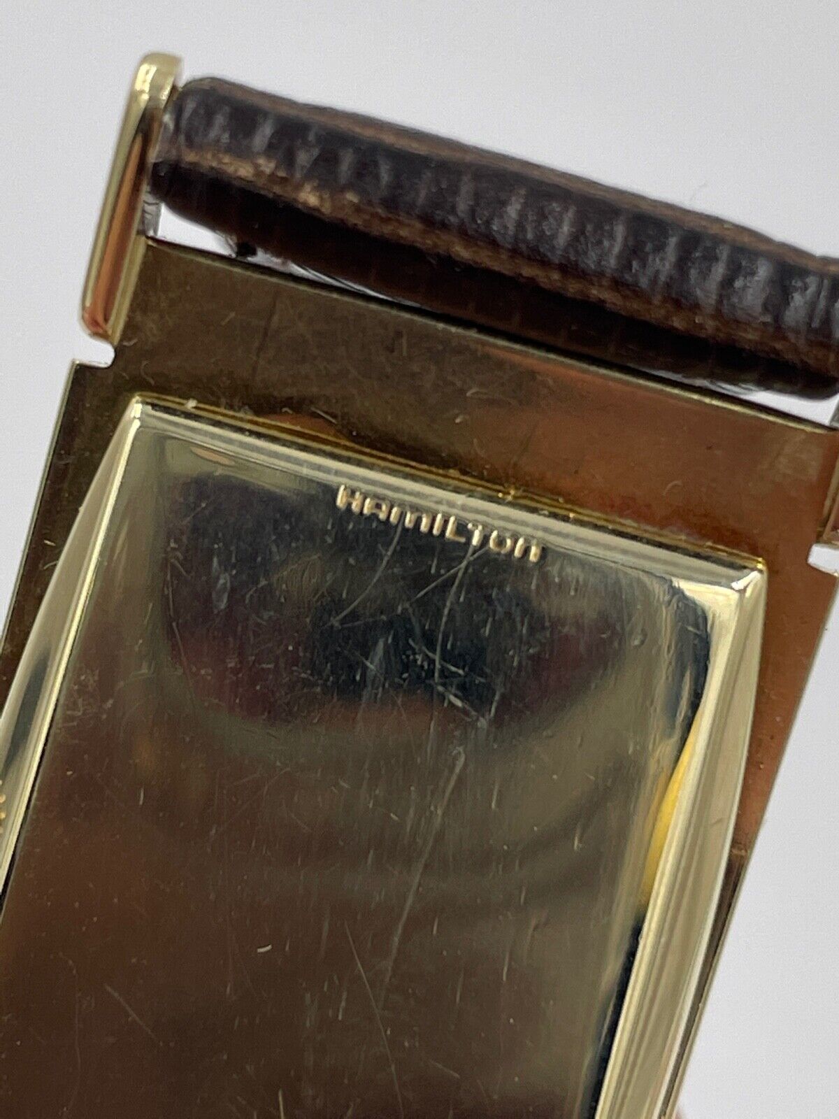 Hamilton Gilman 14K Yellow Gold Watch 982 Mechanical 43mm