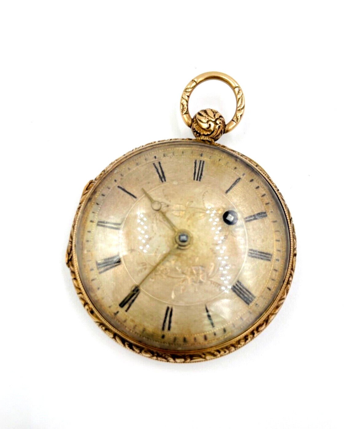 Antique 1810's Christof Golling In Wien 18k gold key wind pocket watch