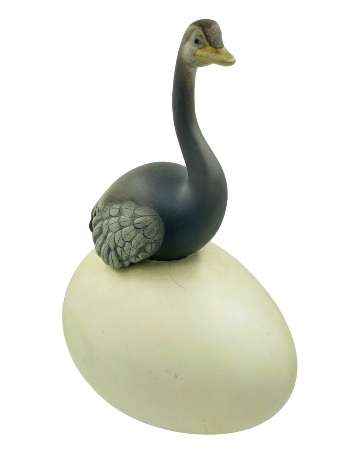 Sergio Bustamante Ostrich in Egg  Signed Mexican Artist Sculpture